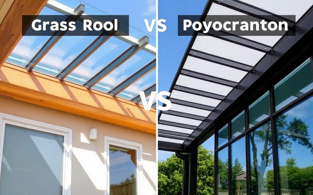 Cobertura de vidro x policarbonato: qual a melhor escolha em Sorocaba?